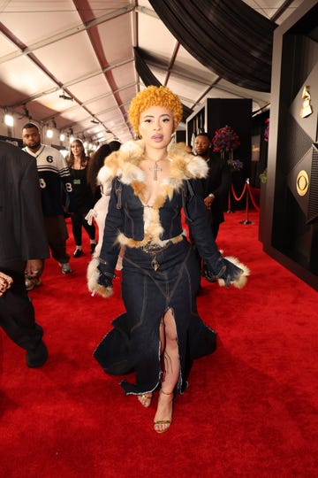 los angeles, california february 04 ice spice attends the 66th grammy awards at cryptocom arena on february 04, 2024 in los angeles, california photo by johnny nunezgetty images for the recording academy