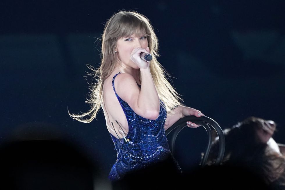 tokyo, japan february 07 editorial use only no book covers taylor swift performs onstage during taylor swift the eras tour at tokyo dome on february 7, 2024 in tokyo, japan photo by christopher juetas24getty images for tas rights management