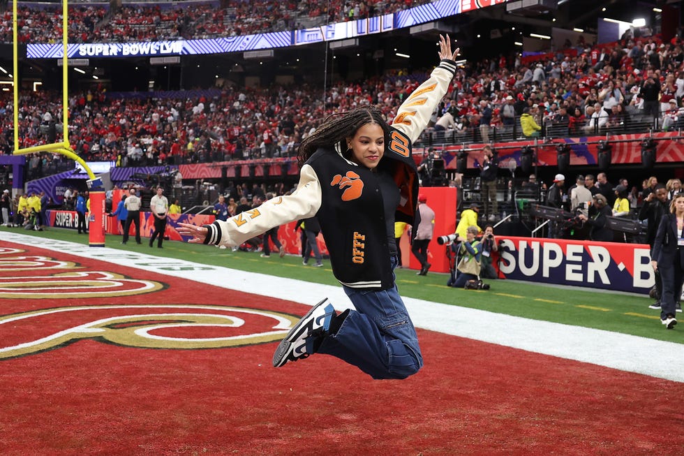 Blue Ivy and Rumi Make Adorable Appearance at Super Bowl