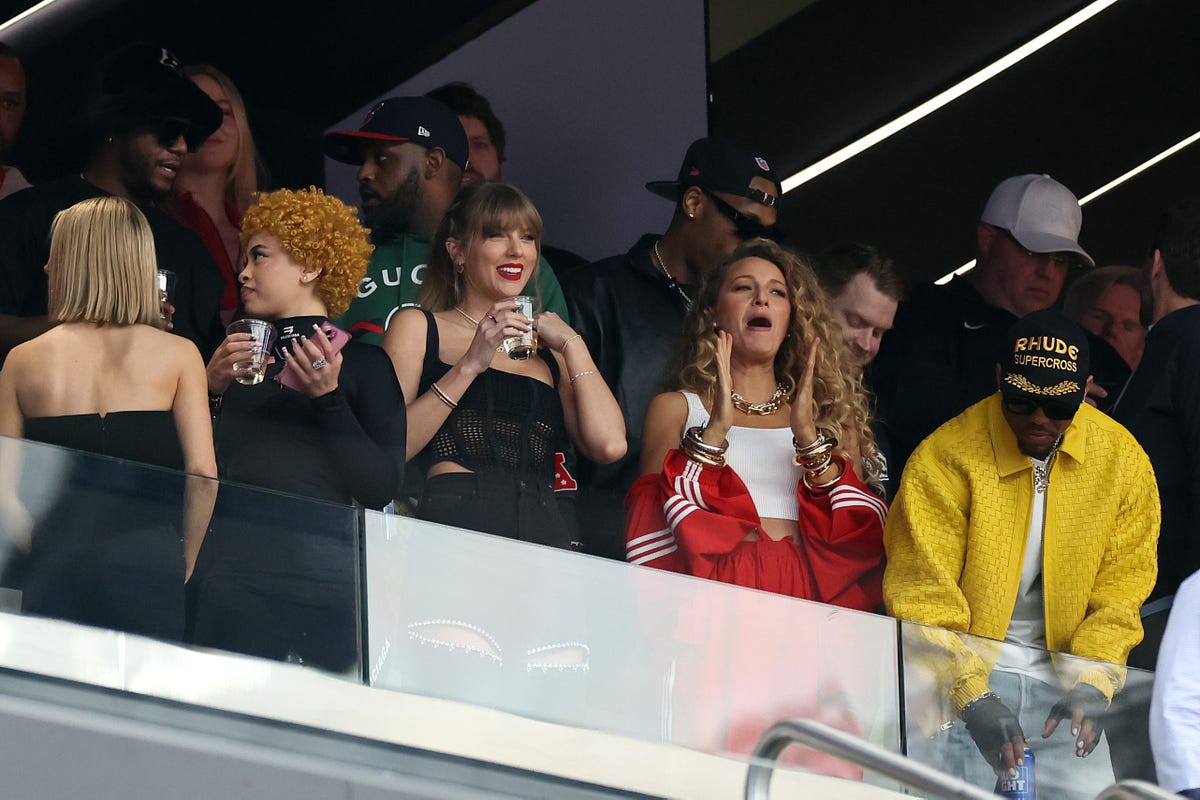 Taylor Swift Is in the House for Super Bowl LVIII