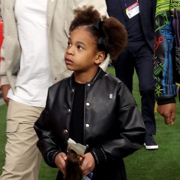 rumi carter at the super bowl