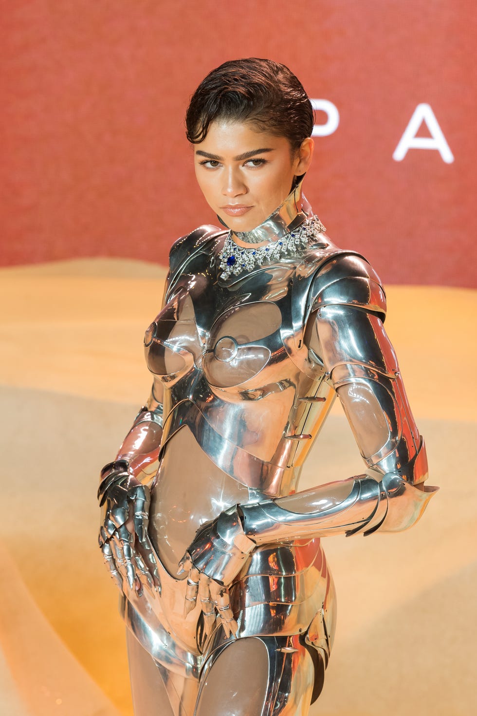 Zendaya vestida de robot: la historia que hay detrás del look más  impactante de la actriz