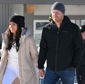 whistler, british columbia february 14 prince harry, duke of sussex and meghan, duchess of sussex attend the invictus games one year to go event on february 14, 2024 in whistler, canada photo by karwai tangwireimage