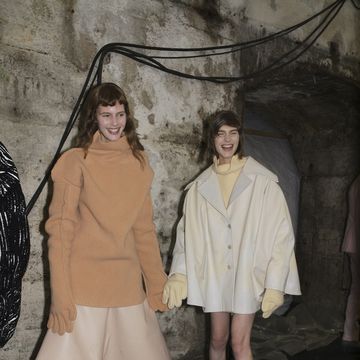 backstage at marni rtw fall 2024 as part of milan ready to wear fashion week held on february 23, 2024 in milan, italy photo by yu fujiwarawwd via getty images