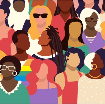 Crowd of diverse women with various expressions vibrant colors background vector illustration of a crowd of diverse women with various expressions vibrant colors. vibrant colors. easy to edit. vector eps and jpg in download.