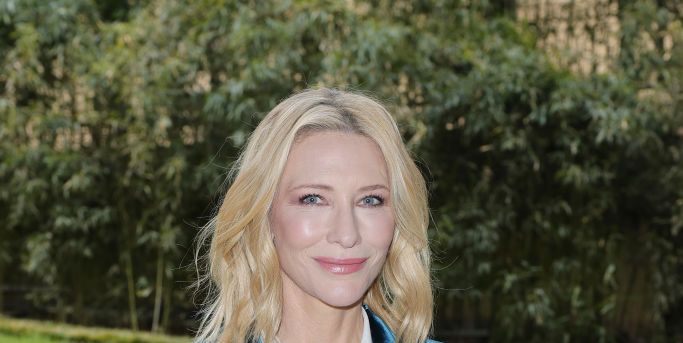 milan, italy february 25 cate blanchett attends the giorgio armani fashion show during the milan fashion week womenswear fallwinter 2024 2025 on february 25, 2024 in milan, italy photo by jacopo raulegetty images