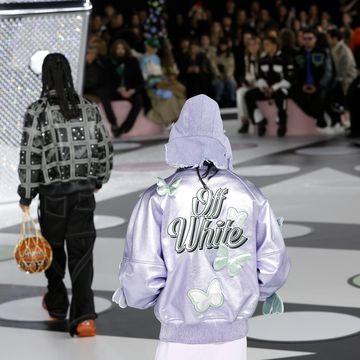 paris, france february 29 editorial use only for non editorial use please seek approval from fashion house atmosphere during the off white womenswear fallwinter 2024 2025 show as part of paris fashion week on february 29, 2024 in paris, france photo by estropgetty images