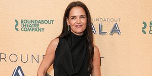 katie holmes at roundabout theatre companys 2024 gala held at ziegfeld ballroom on march 4, 2024 in new york city photo by john nacionvariety via getty images