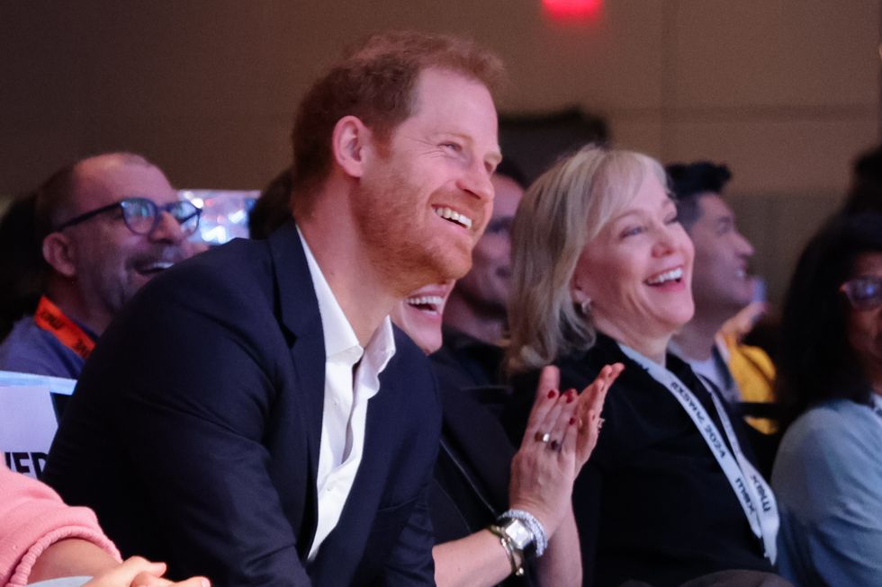prince harry, the duke of sussex at keynote breaking barriers, shaping narratives how women lead on and off the screen as part of sxsw 2024 conference and festivals held at the jw marriott austin on march 8, 2024 in austin, texas photo by travis p ballsxsw conference  festivals via getty images