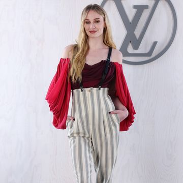 paris, france march 05 sophie turner attends the louis vuitton womenswear fallwinter 2024 2025 show as part of paris fashion week on march 05, 2024 in paris, france photo by pascal le segretaingetty images for louis vuitton