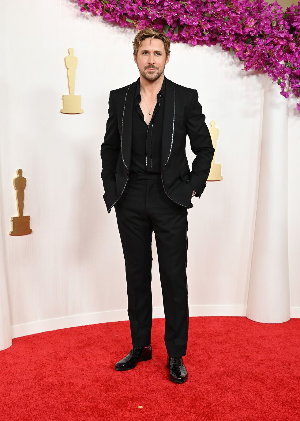 ryan gosling at the 96th annual oscars held at at the ovation hollywood on march 10, 2024 in los angeles, california photo by gilbert floresvariety via getty images