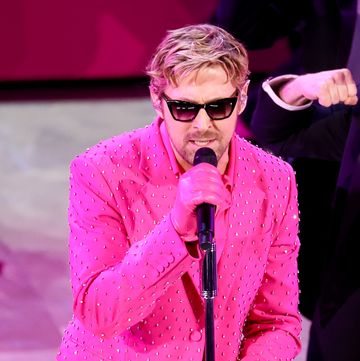 ryan gosling performs im just ken from barbie at the 96th annual oscars held at dolby theatre on march 10, 2024 in los angeles, california photo by rich polkvariety via getty images