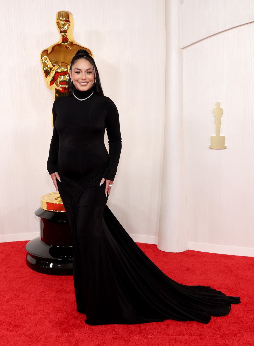 HOLLYWOOD, CALIFORNIA MARCH 10 Vanessa Hudgens attends the 96th Annual Academy Awards on March 10, 2024 in Hollywood, California.Images: Mike Coppolaghetti