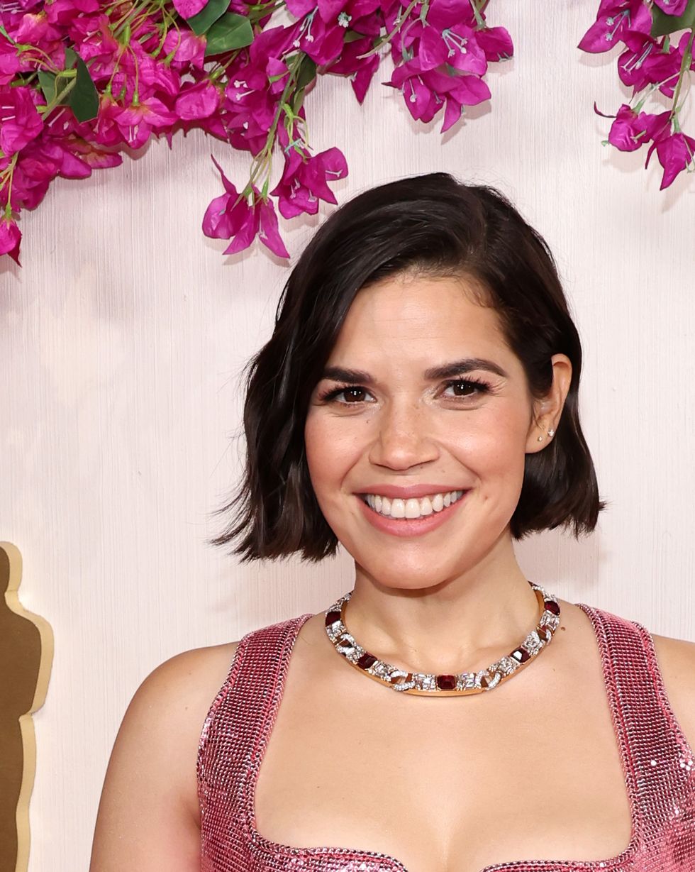 hollywood, california march 10 america ferrera attends the 96th annual academy awards on march 10, 2024 in hollywood, california photo by marleen moisegetty images