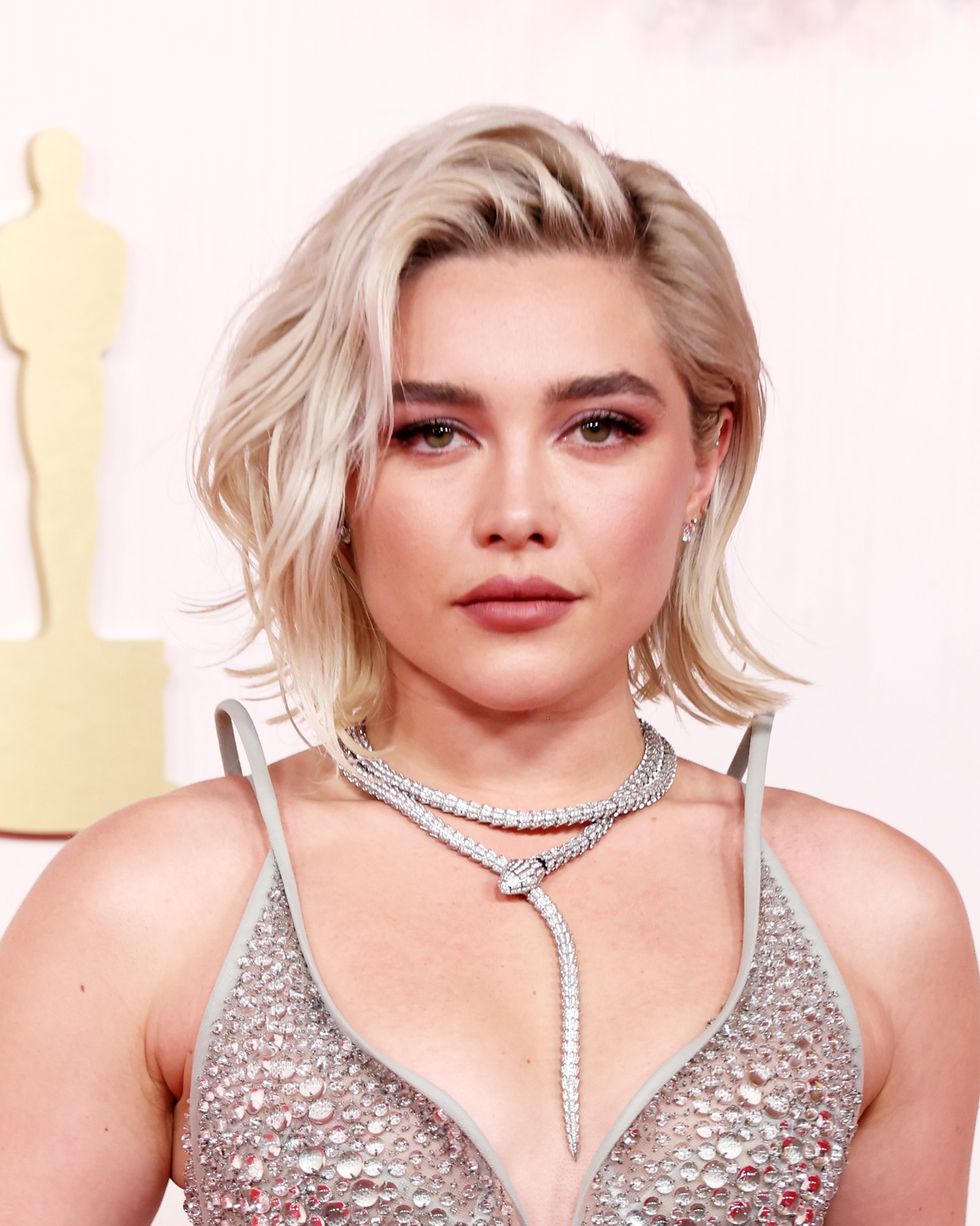 hollywood, california march 10 florence pugh attends the 96th annual academy awards on march 10, 2024 in hollywood, california photo by kevin mazurgetty images