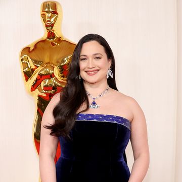 hollywood, california march 10 lily gladstone attends the 96th annual academy awards on march 10, 2024 in hollywood, california photo by mike coppolagetty images