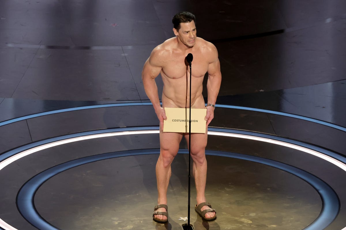 Why Was John Cena Naked at the Oscars?