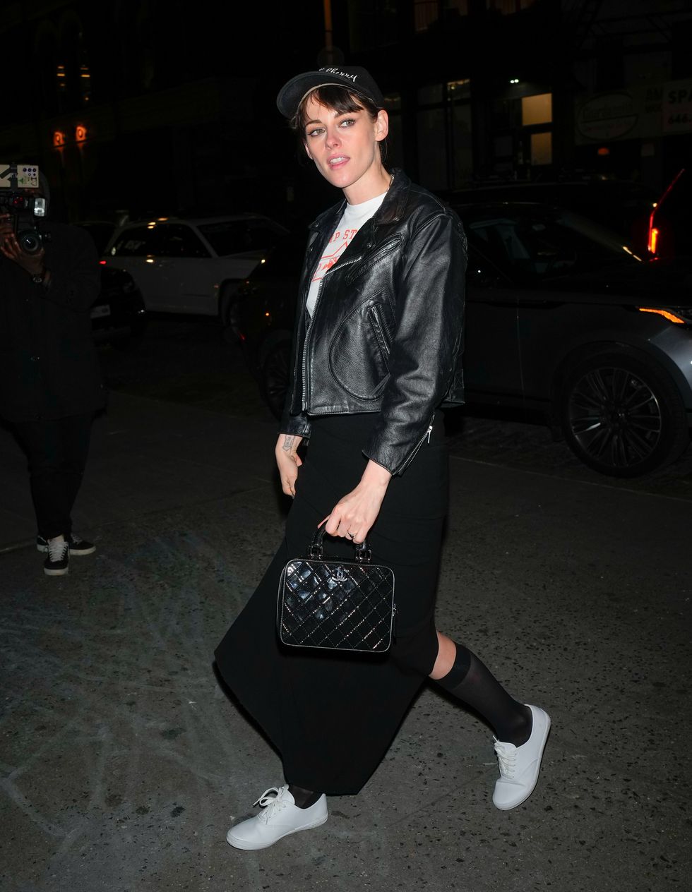 new york, new york march 11 kristen stewart is seen on march 11, 2024 in new york city photo by gothamgc images