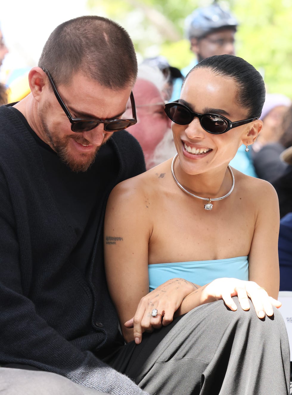 hollywood, california march 12 channing tatum and zoe