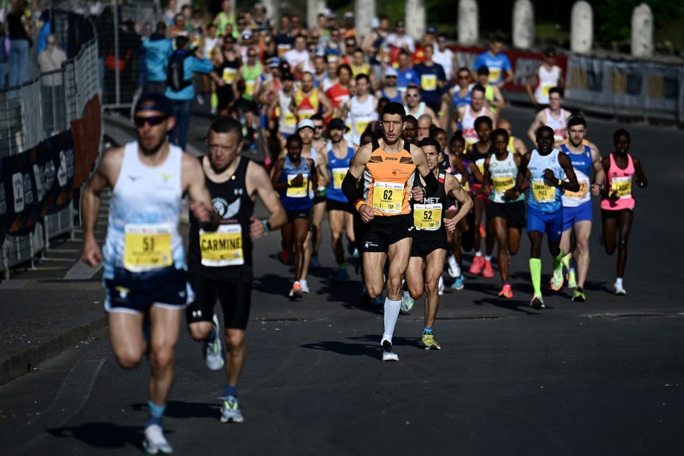 maratona, mezza maratona, zona di comfort, runner, corsa