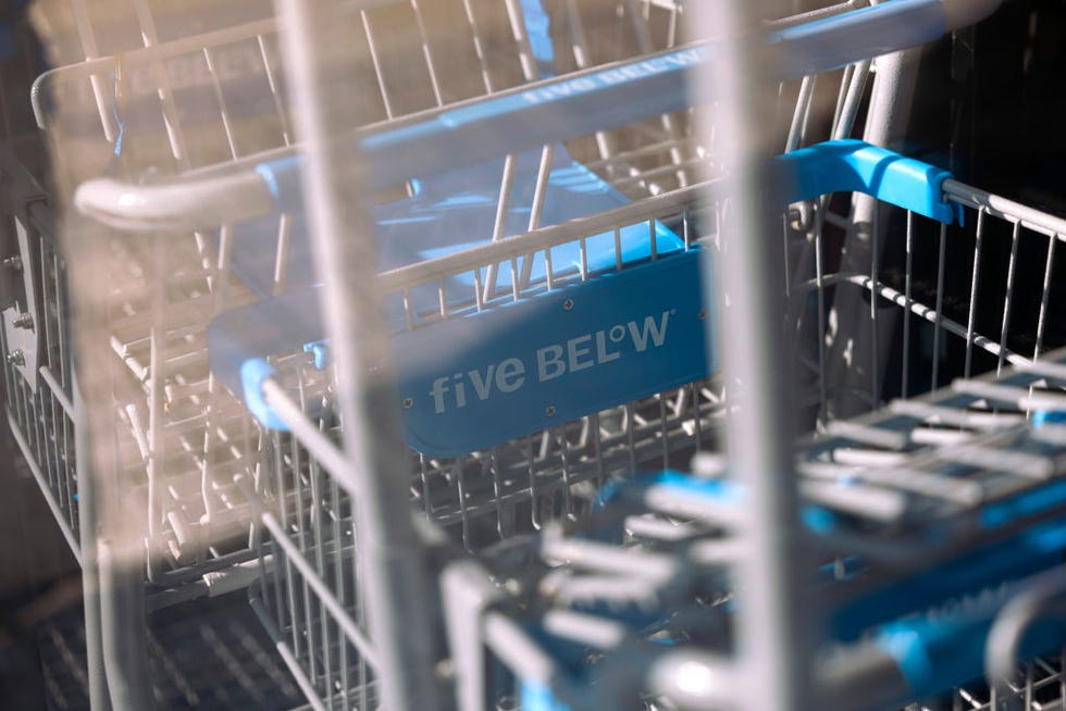 empty shopping carts inside a five below store in kingston, new york, us, on wednesday, feb 21, 2024 five below inc is scheduled to release earnings figures on march 20 photographer angus mordantbloomberg via getty images