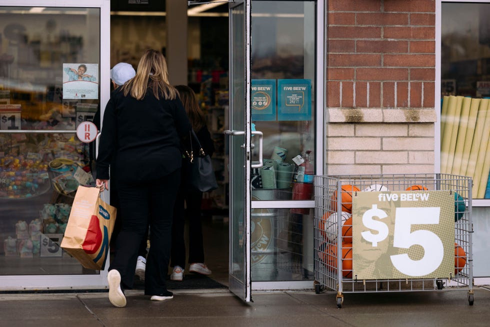 shoppers enter a five below store in hudson, new york, us, on friday, march 15, 2024 five below inc is scheduled to release earnings figures on march 20 photographer angus mordantbloomberg via getty images