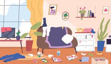 clutter ruining relationship