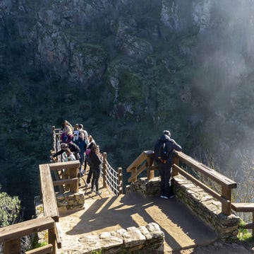 Ruta del Pozo de los Humos ruta del pozo de los humos
