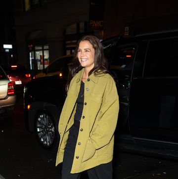 new york, new york march 20 katie holmes is seen on march 20, 2024 in new york city photo by jared siskingc images