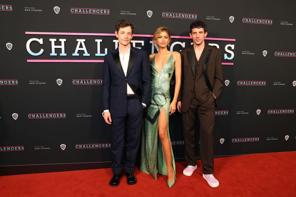 sydney, australia march 26 mike faist, zendaya and josh oconnor attend the australian premiere of challengers at the state theatre on march 26, 2024 in sydney, australia photo by don arnoldwireimage photo by don arnoldwireimage