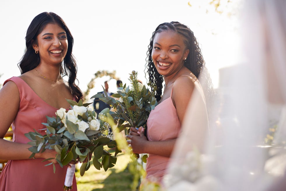 two bridesmaids