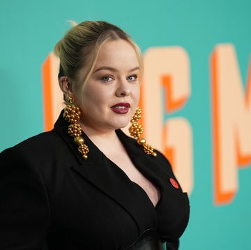 nicola coughlan at the big mood new york premiere held at the whitby hotel on april 4, 2024 in new york city photo by john nacionvariety via getty images