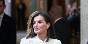 madrid, spain april 04 queen letizia of spain attends the national sports awards 2022 at el pardo palace on april 04, 2024 in madrid, spain photo by paolo bloccowireimage