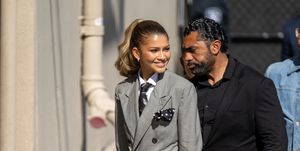 los angeles, ca april 18 zendaya is seen at jimmy kimmel live on april 18, 2024 in los angeles, california photo by rbbauer griffingc images