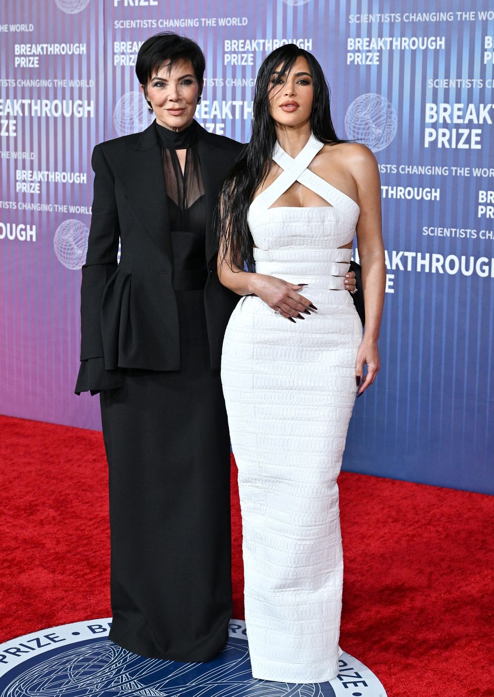 los angeles, california april 13 kris jenner and kim kardashian attend the 10th annual breakthrough prize ceremony at academy museum of motion pictures on april 13, 2024 in los angeles, california photo by axellebauer griffinfilmmagic