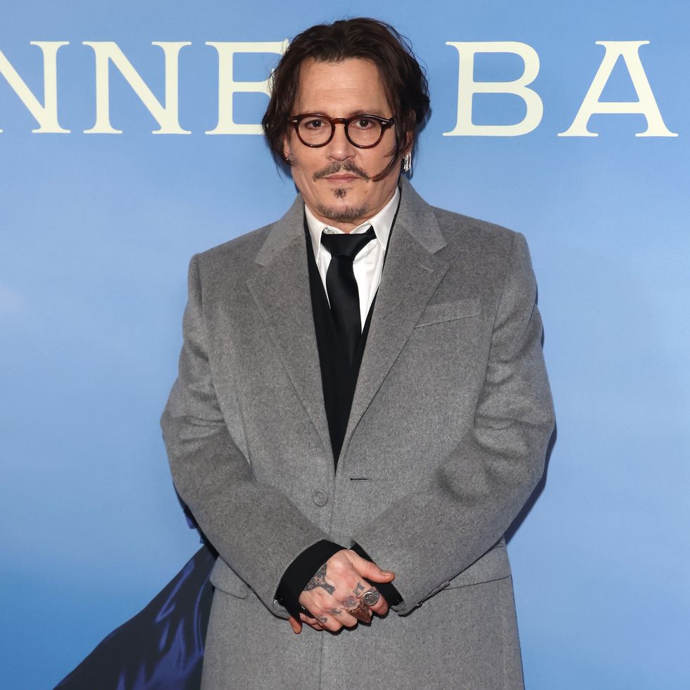 london, england april 15 johnny depp attends the jeanne du barry uk premiere at the curzon mayfair on april 15, 2024 in london, england photo by neil p mockfordgetty images