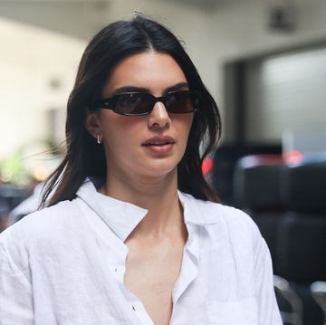 kendall jenner during sprint qualifying ahead of the formula 1 miami grand prix at miami international autodrome in miami, united states on may 3, 2024 photo by jakub porzyckinurphoto via getty images