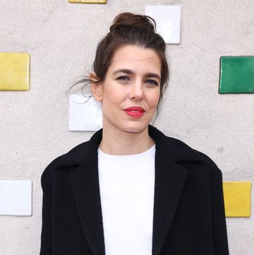 marseille, france may 02 editorial use only for non editorial use please seek approval from fashion house charlotte casiraghi attends the chanel cruise 2024 2025 show on may 02, 2024 in marseille, france photo by marc piaseckigetty images