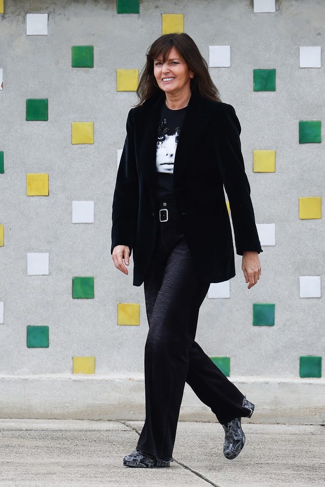 marseille, france may 02 editorial use only for non editorial use please seek approval from fashion house designer virginie viard walks the runway during the chanel cruise 2024 2025 show on may 02, 2024 in marseille, france photo by marc piaseckigetty images