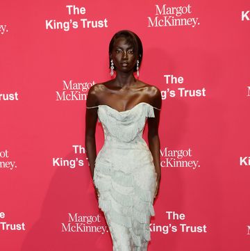 new york, new york may 02 anok yai attends the 2024 kings trust global gala at cipriani south street on may 02, 2024 in new york city photo by taylor hillwireimage