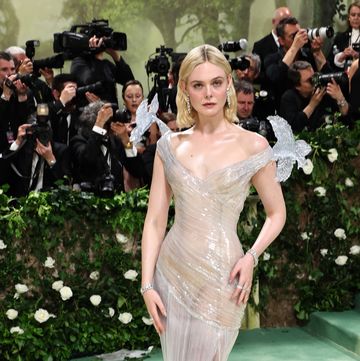 new york, new york may 06 elle fanning attends the 2024 met gala celebrating sleeping beauties reawakening fashion at the metropolitan museum of art on may 06, 2024 in new york city photo by jamie mccarthygetty images