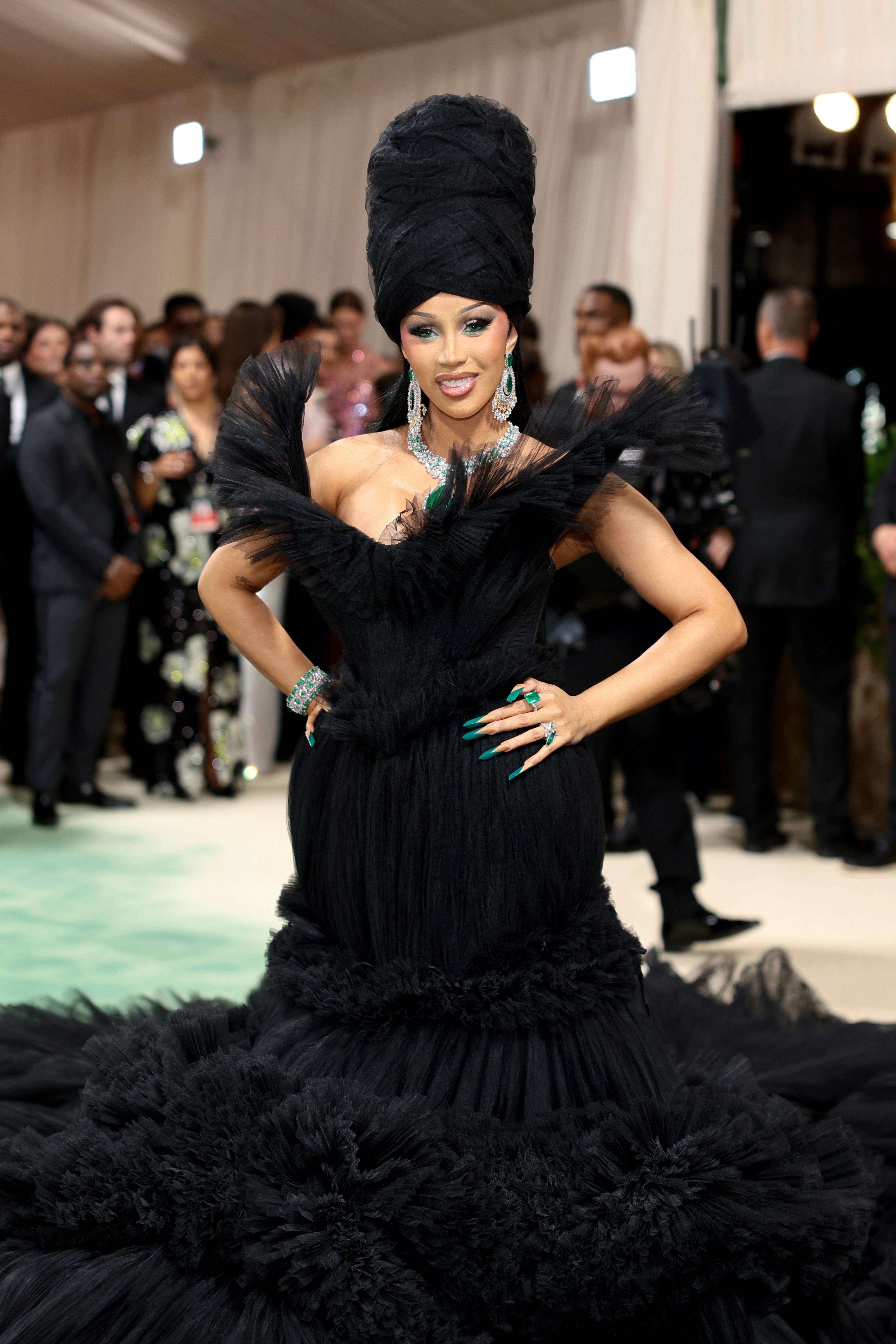 Cardi B Wore the Most Massive Ball Gown to the 2024 Met Gala