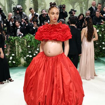 new york, new york may 06 adwoa aboah attends the 2024 met gala celebrating sleeping beauties reawakening fashion at the metropolitan museum of art on may 06, 2024 in new york city photo by jamie mccarthygetty images