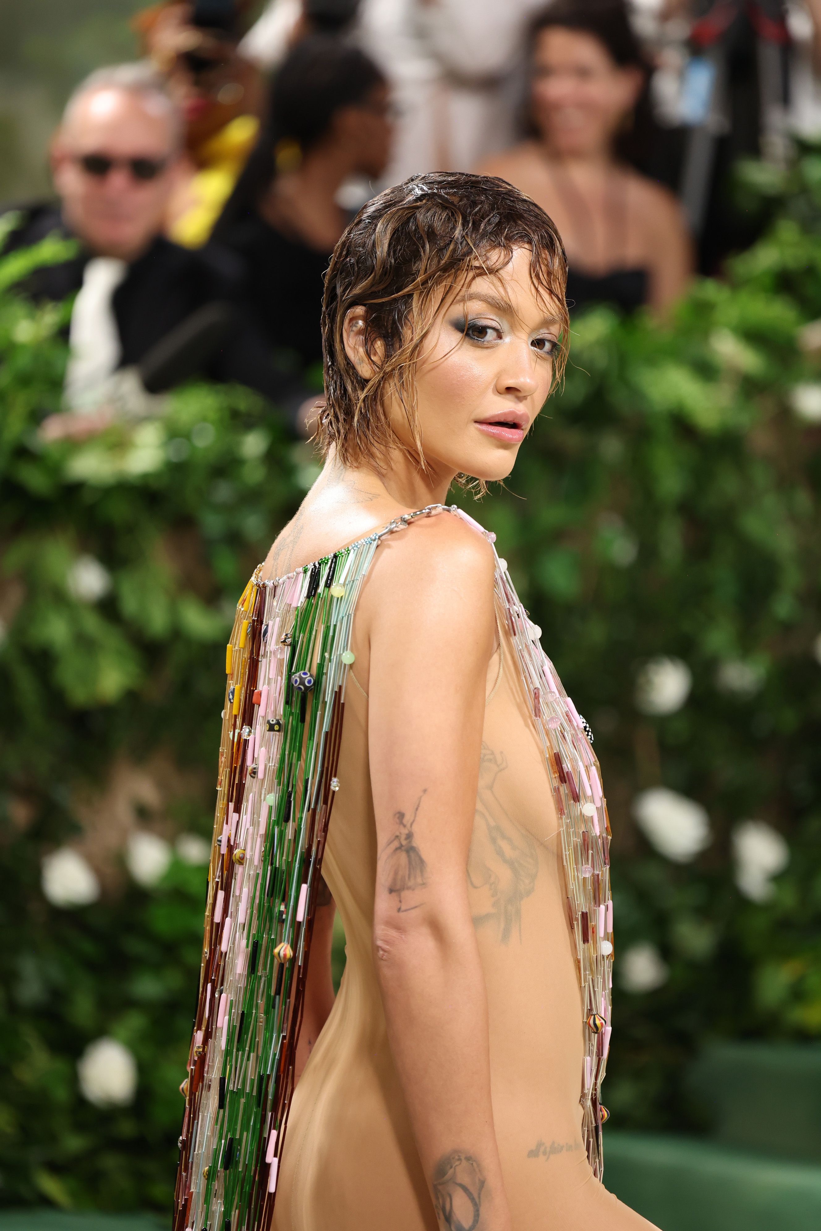 Rita Ora rocks head-hugging hydro bob hair for the 2024 Met Gala