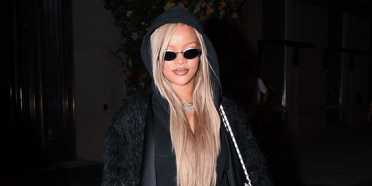 Rihanna Breaks Up an All-Black Outfit With a Major Chanel Bag