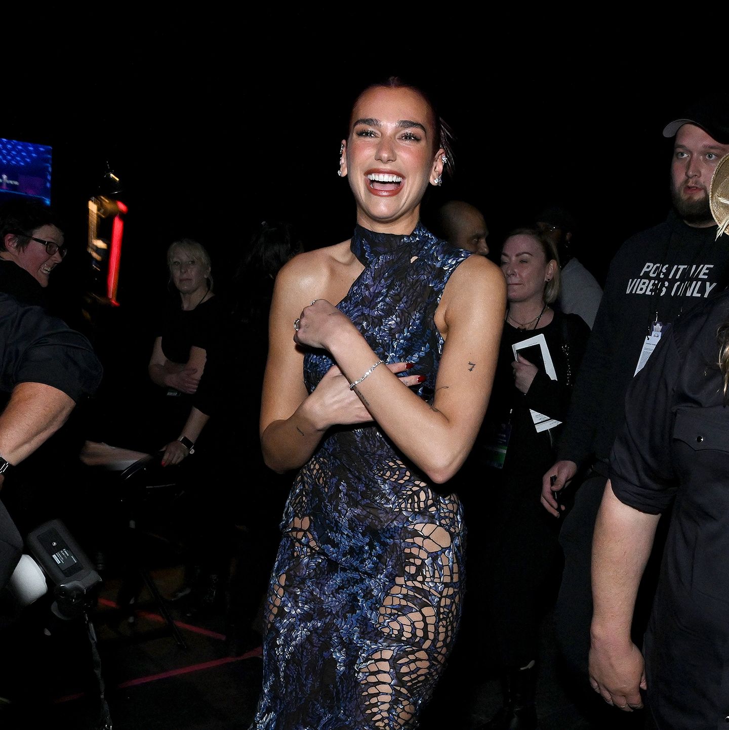 Dua Lipa Wore 2 Totally Different Sheer Gowns to the ACM Awards