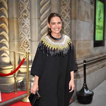 new york, new york may 14 katie holmes attends the american ballet theatre spring gala at cipriani 42nd street on may 14, 2024 in new york city photo by james devaneygc images