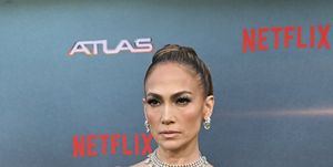 jennifer lopez at the premiere of netflixs atlas held at the egyptian theatre hollywood on may 20, 2024 in los angeles, california photo by gilbert floresvariety via getty images