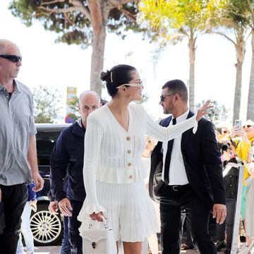 cannes, france may 17 selena gomez is seen during the 77th cannes film festival on may 17, 2024 in cannes, france photo by jacopo raulegc images