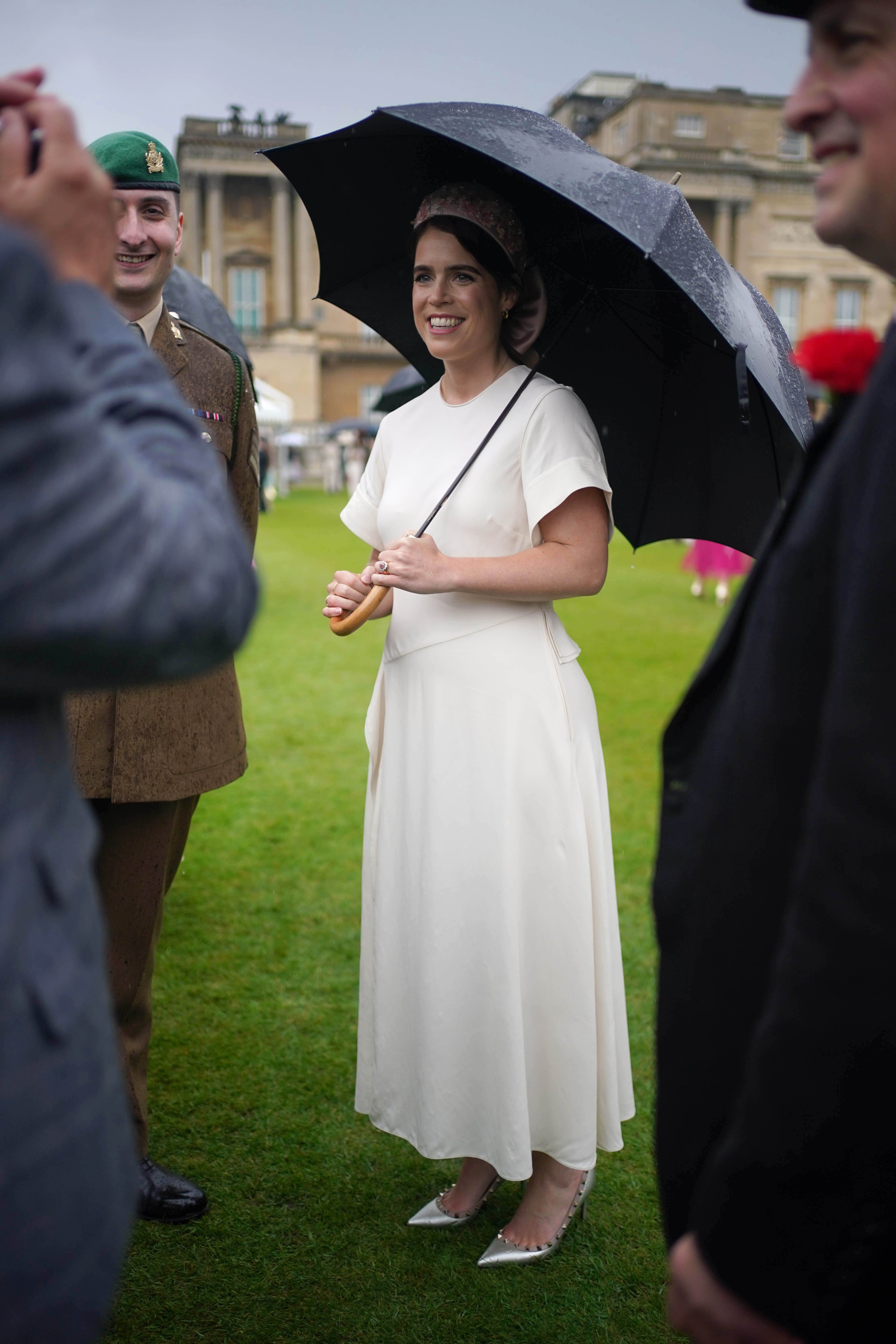 Princesses Beatrice and Eugenie and Zara Tindall Are Pretty in Pink